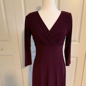 Lauren burgundy dress size 4